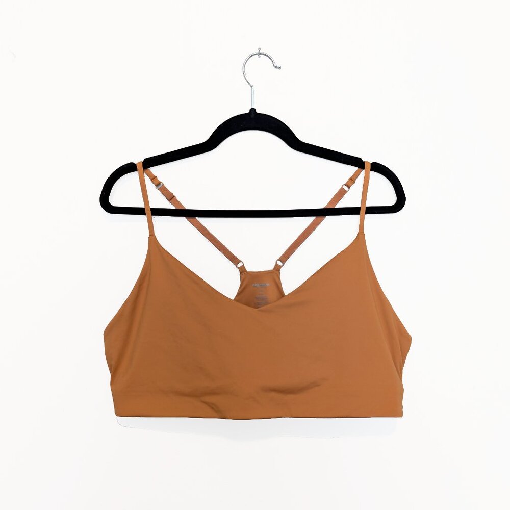 Girlfriend Collective Amber V Neck Bralette Size 3X